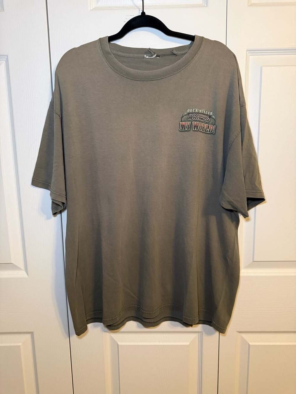 Buck Wear Deer Hunter Racks Ruts And Rifles Graphic T-Shirt - Picture 2 of 8